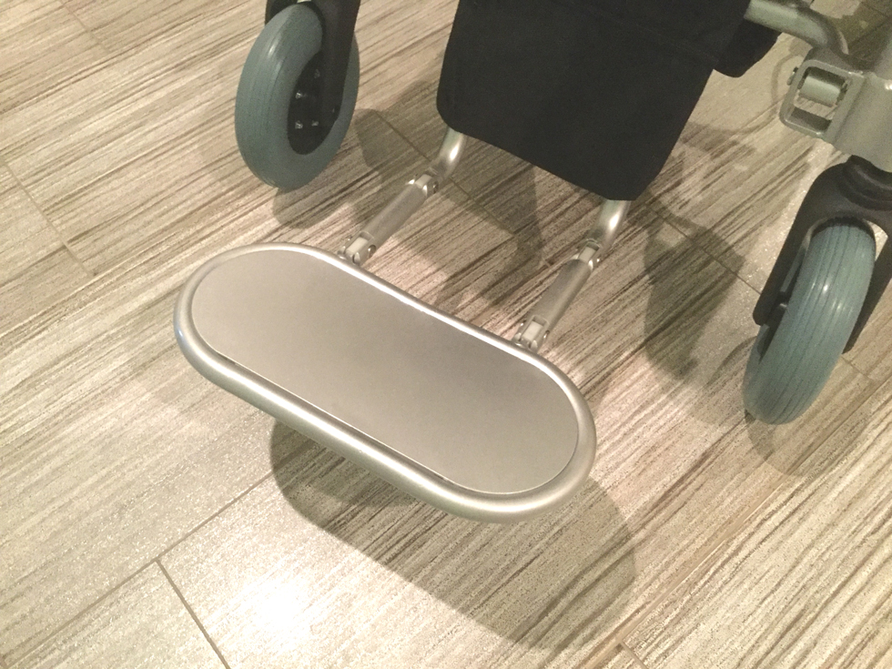 Prodlužovací set pro nožní opěrku pro vozík eThrone